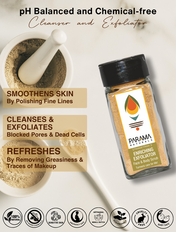 ENRICHING EXFOLIATOR Face & Body Scrub-50g Parama Naturals